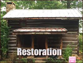 Historic Log Cabin Restoration  Ashland, Ohio
